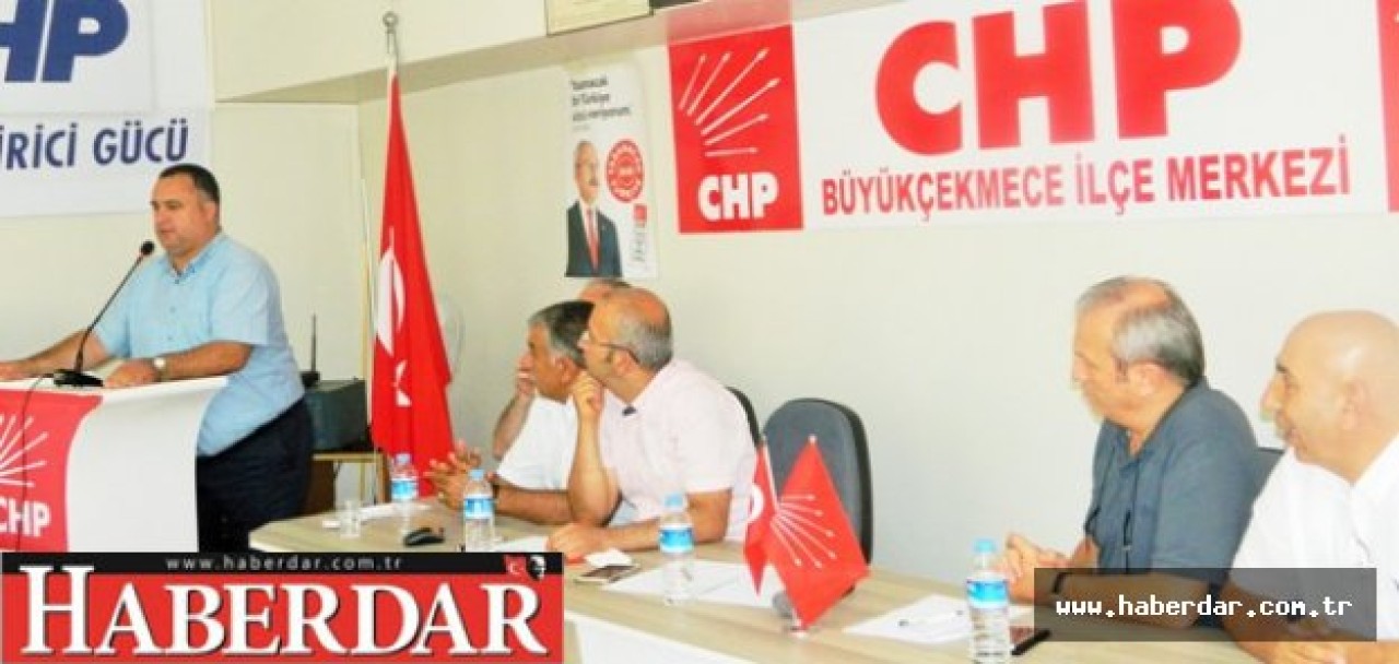 CHP Büyükçekmecede gündem kongre..