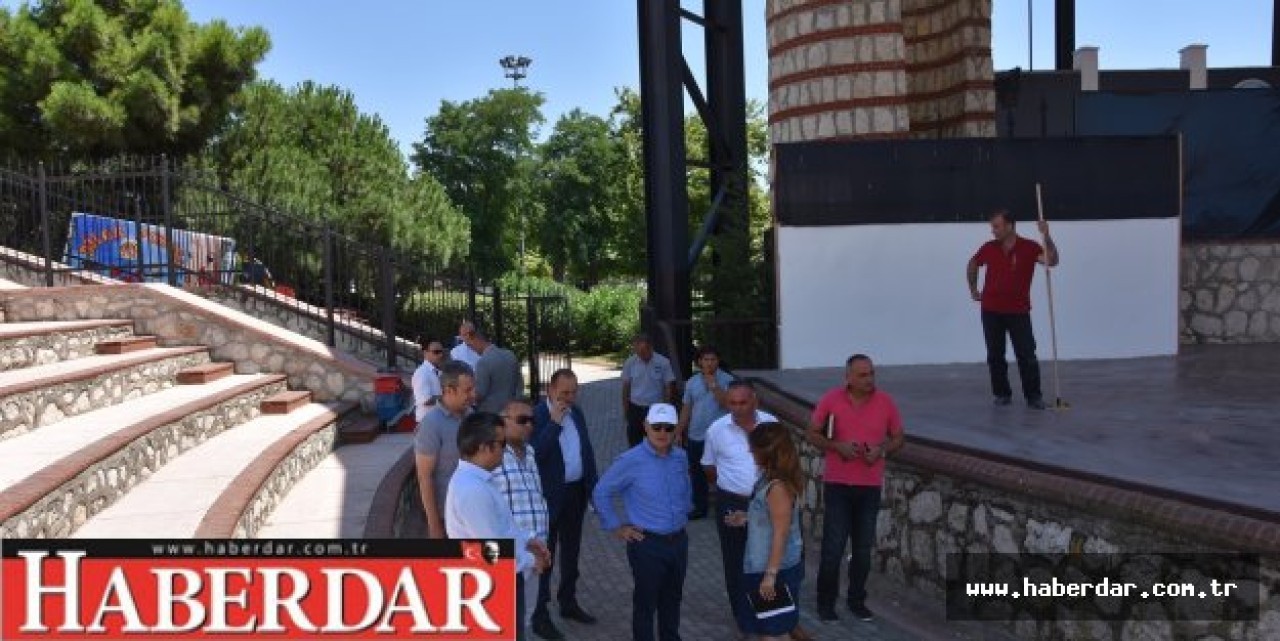 Büyükçekmece’de festival hazırlıkları sürüyor