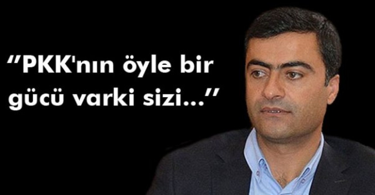 HDPli vekilden gündemi sarsacak açıklama