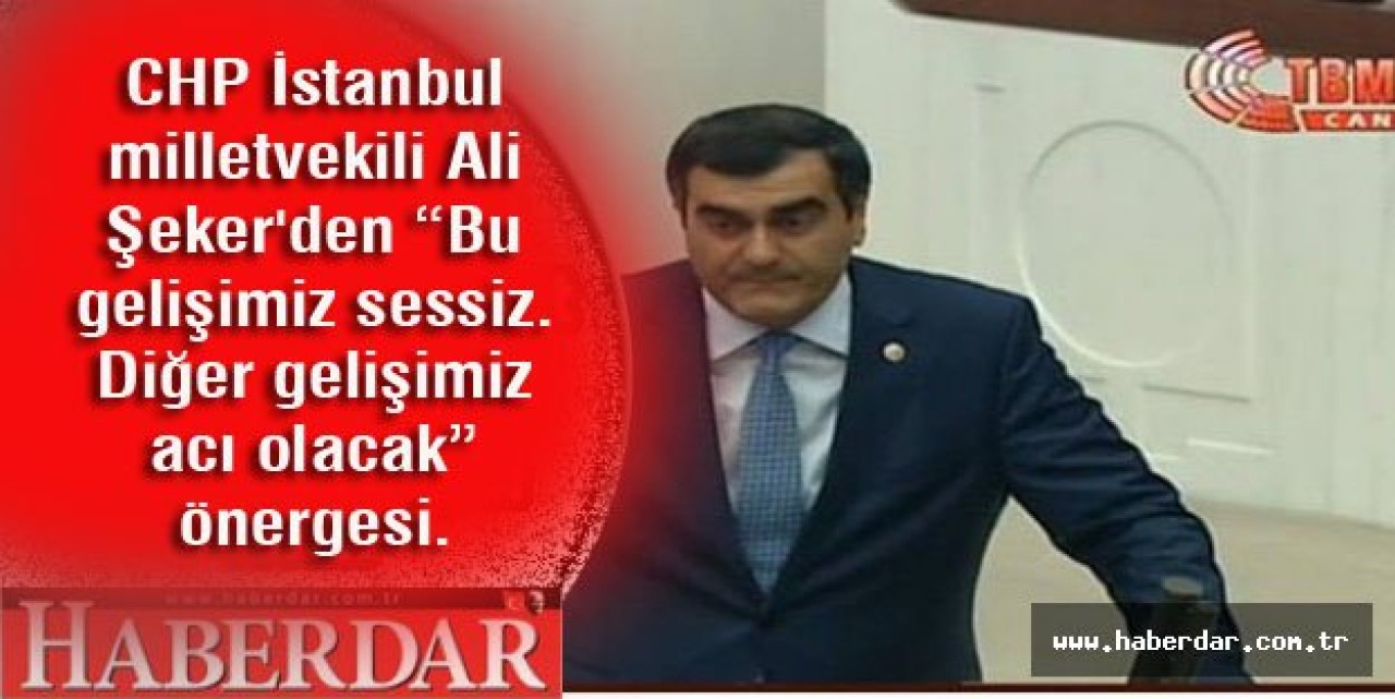 Ali Şekerden işaretlenme  önergesi...