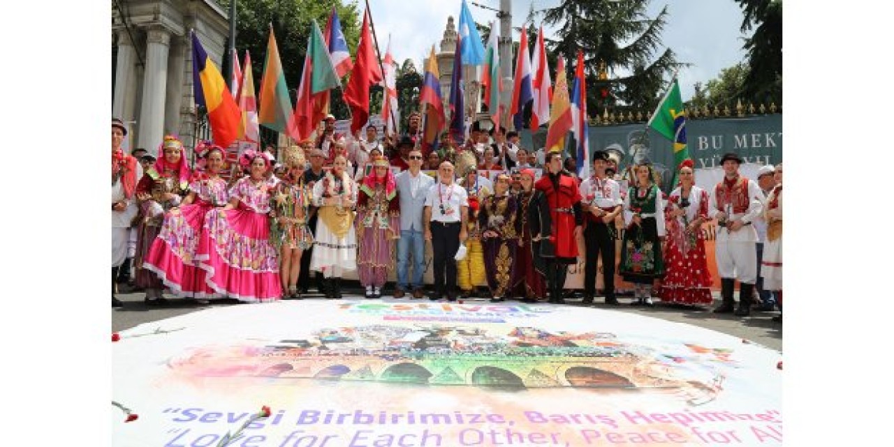 Tüm dünyaya barış çığlıkları gönderilecek!