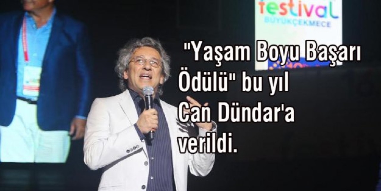 Can Dündara yaşam boyu başarı ödülü