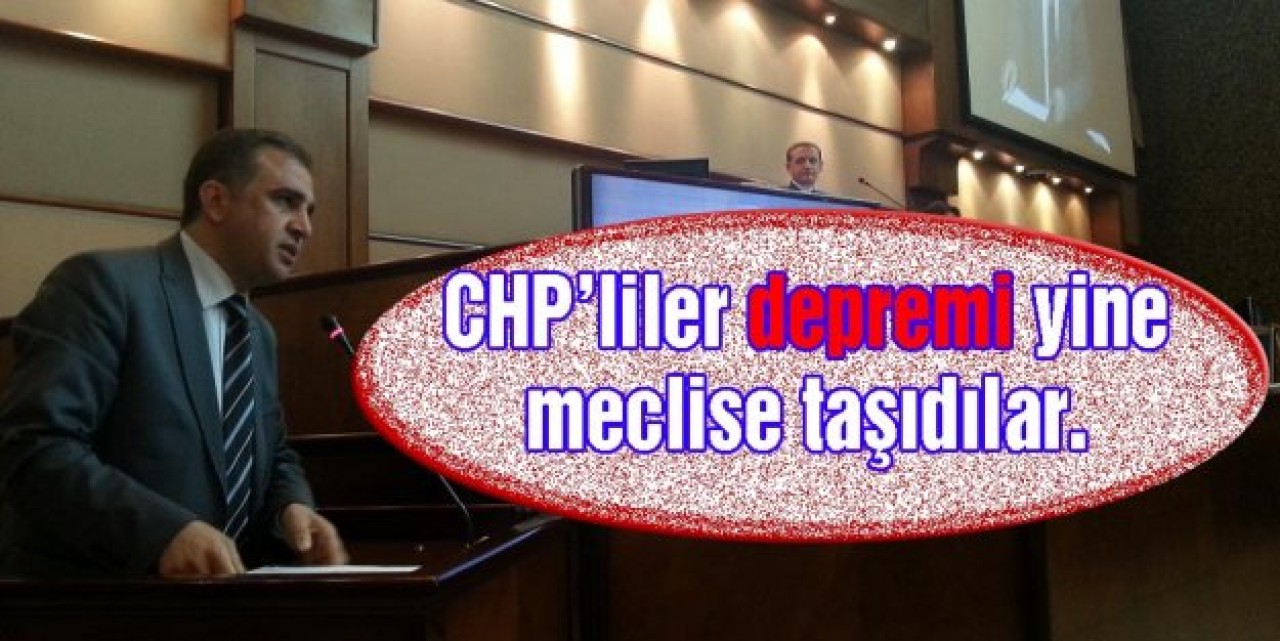 İstanbul depremi unutmamalı!