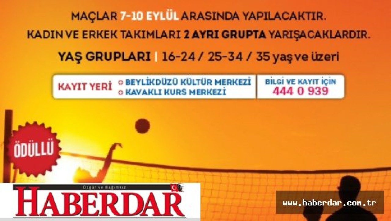 Plaj Voleybolunun Keyfi Beylikdüzünde Çıkacak