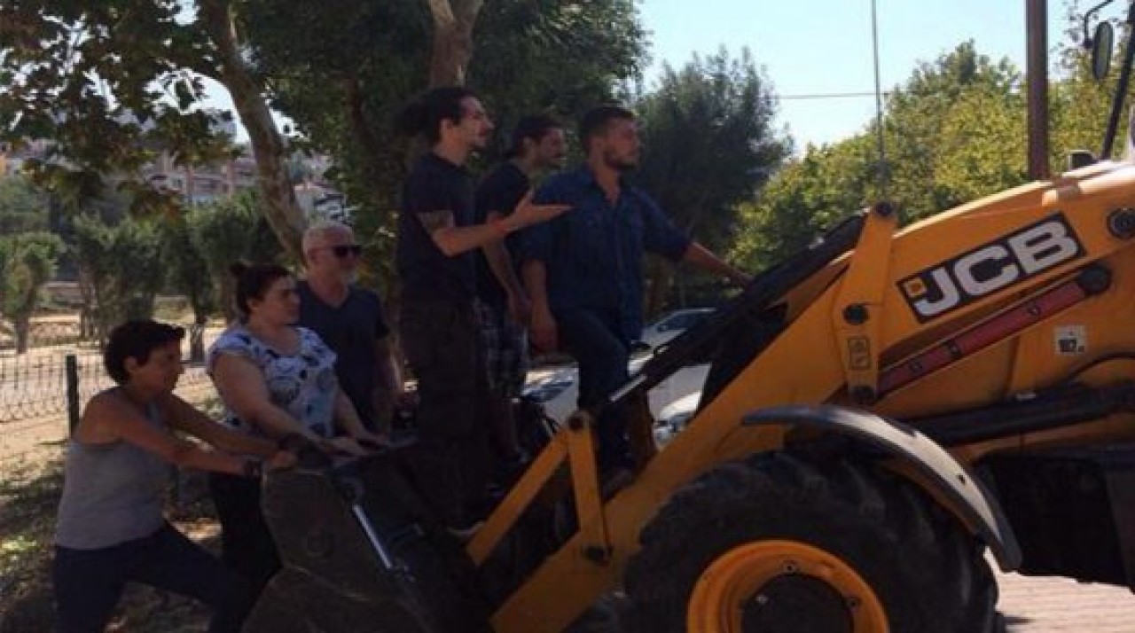 Büyükçekmece halkı ağaç katliamına direniyor!