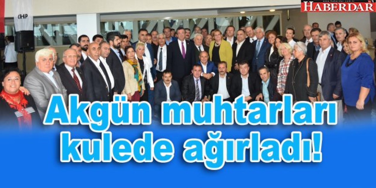 Muhtarlar günü kutlandı