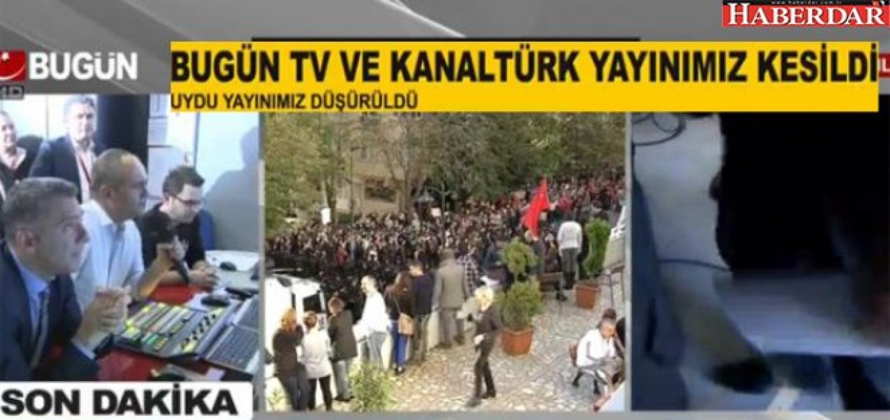 Bugün TV Kanaltürk yayınları kesildi
