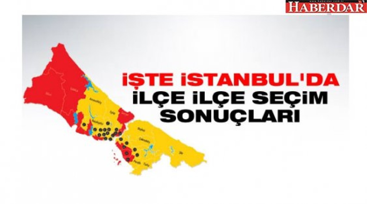 İstanbulda seçim sonuçları