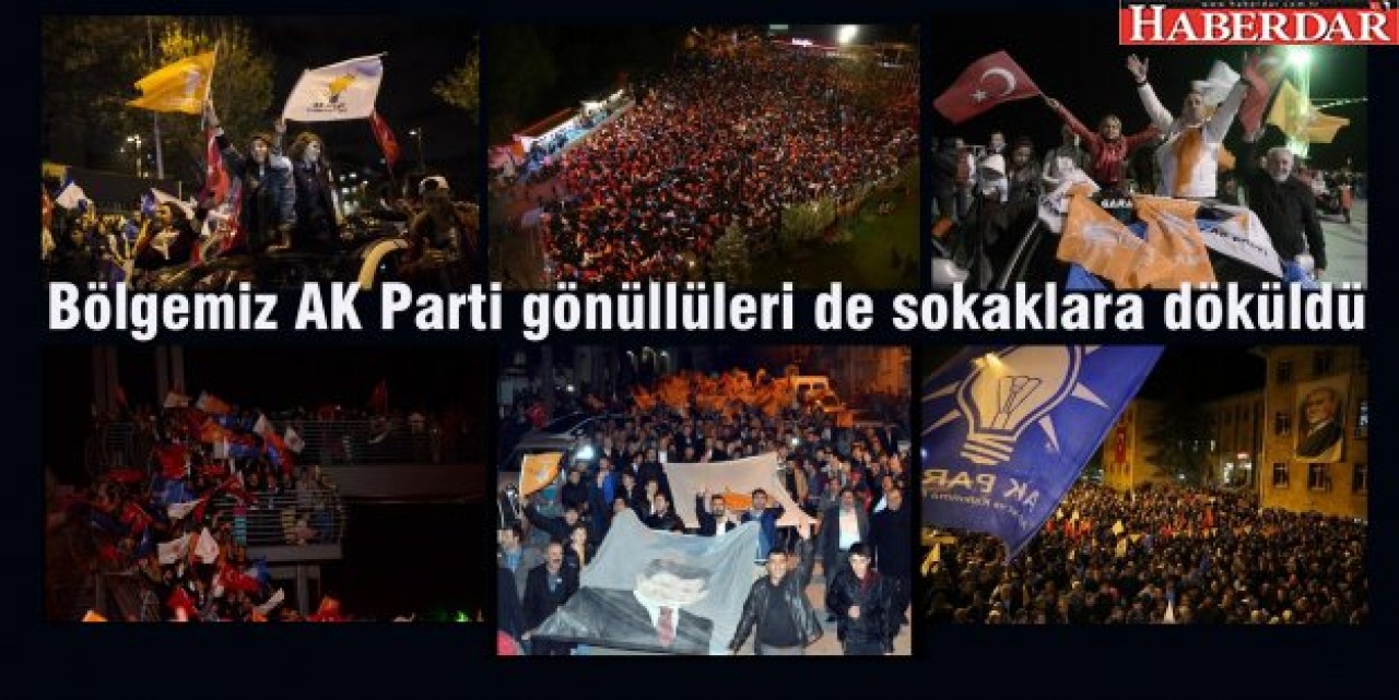 Bölgemiz AK Parti gönüllüleri de sokaklara döküldü