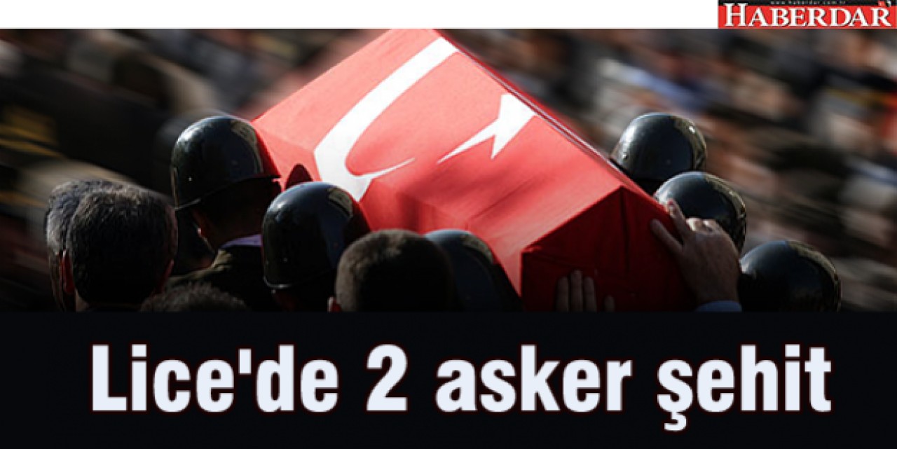Licede 2 asker şehit