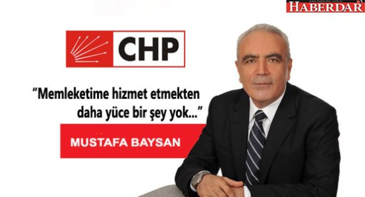 Mustafa Baysanın CHP İstanbul İl Başkanlığına adaylığına talip!