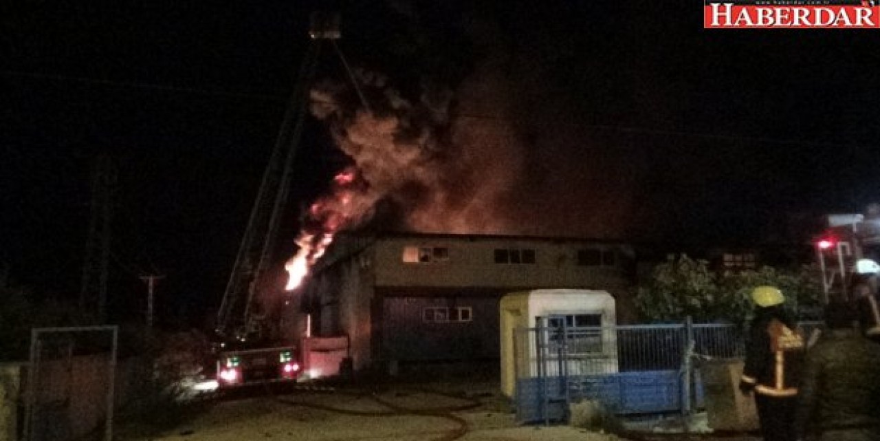 FABRİKA KÜLE DÖNDÜ