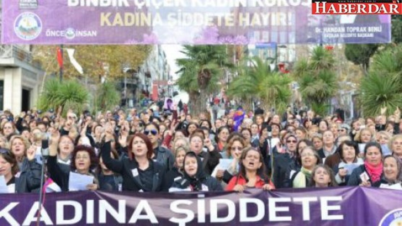 Avcılarda 1001 kadından yürüyüş