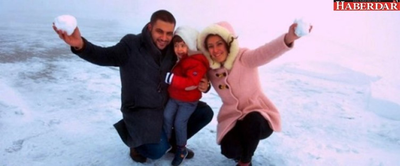 Antalya, yılın ilk kar yağışına merhaba dedi.