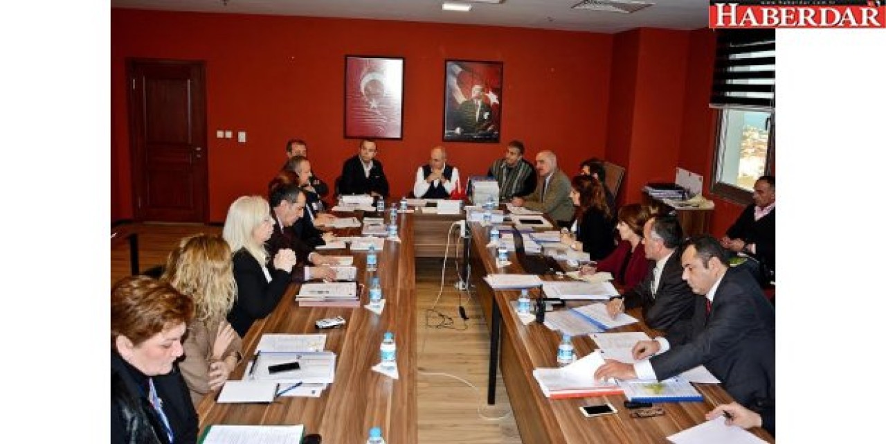 Birim müdürleri proje sunumu yaptı