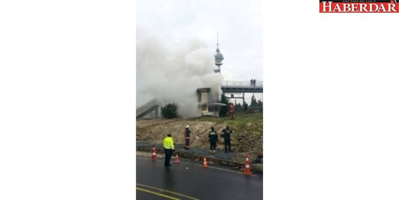 Büyükçekmecede Trafo Patlaması