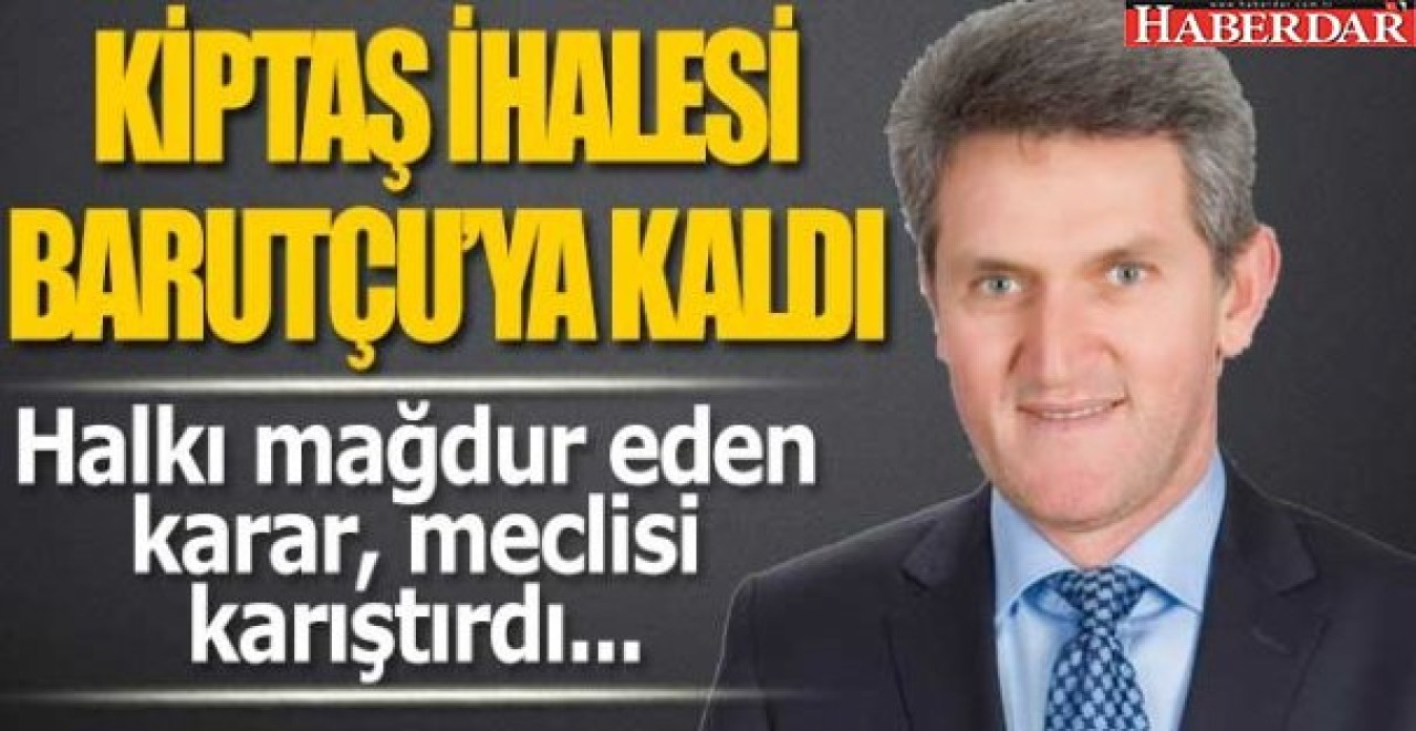 KİPTAŞ Çatalca ihalesinde şok!