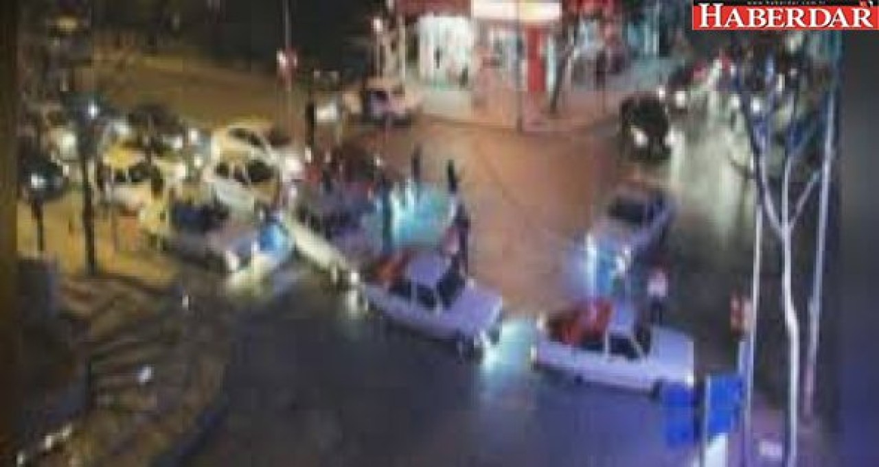 Yolu Trafiğe Kapatıp &quot;Drift&quot; Yaptılar