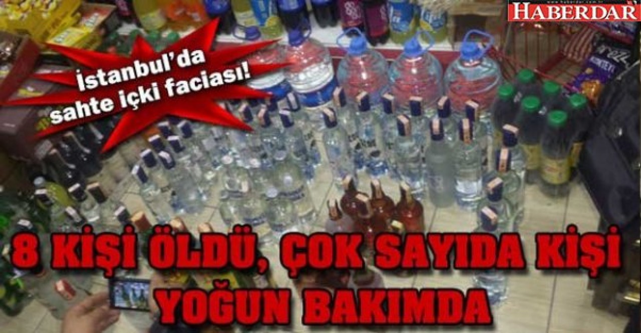 İstanbulda sahte içkiye dikkat