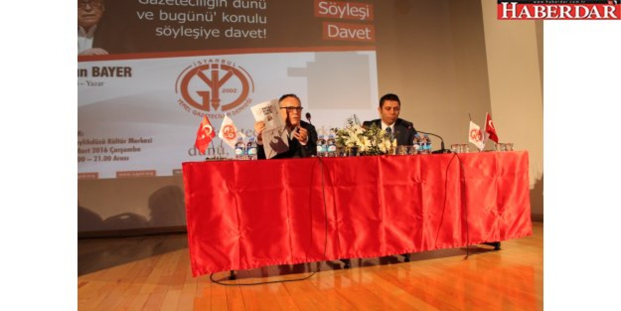 Yalçın Bayer; Türkiyede gazetecilik bitmiştir!