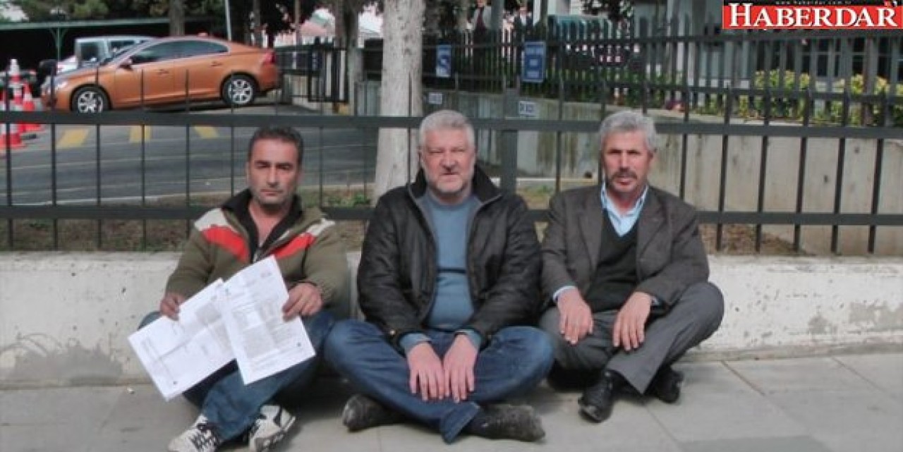 Silivride İşçilerden Oturma Eylemi