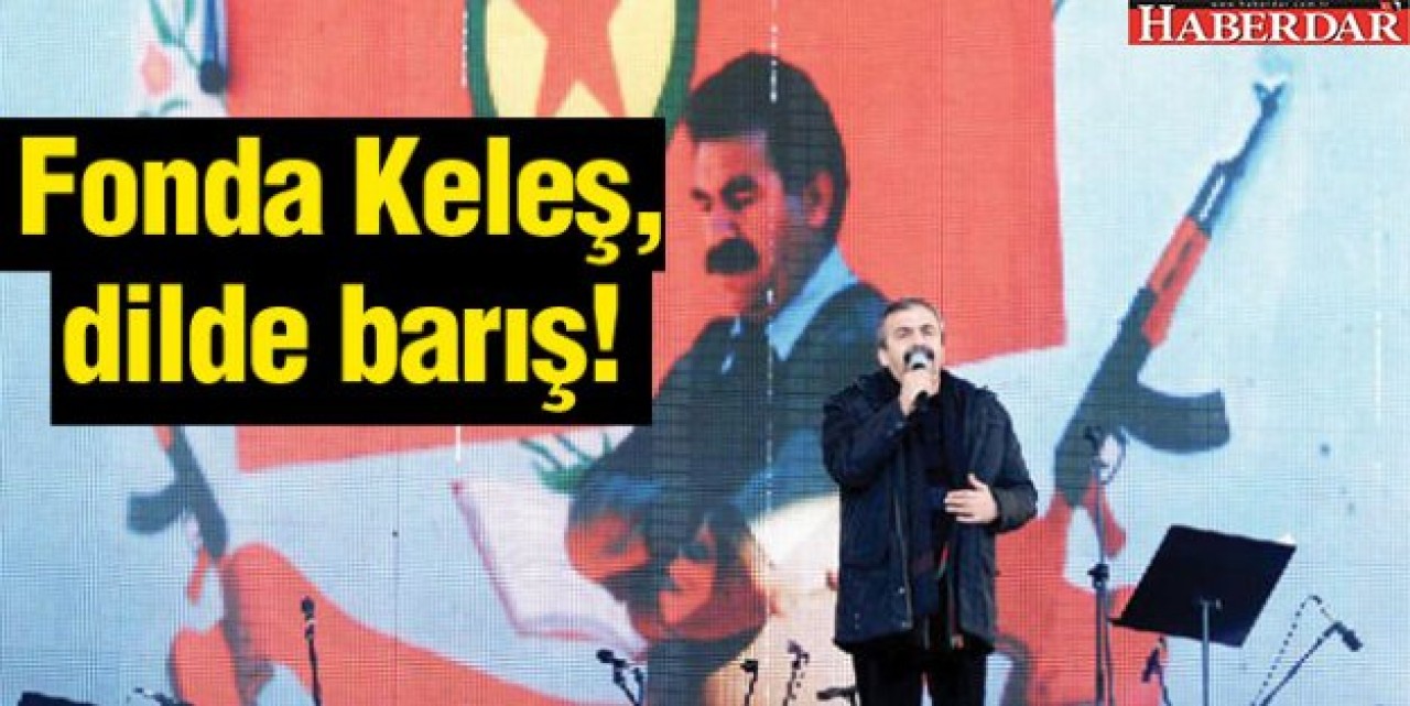 HDPden silah fonlu, barış söylemi!