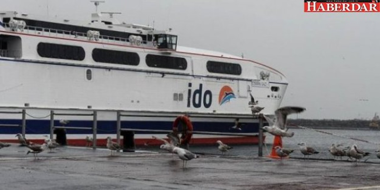 İstanbulda deniz seferleri durdu