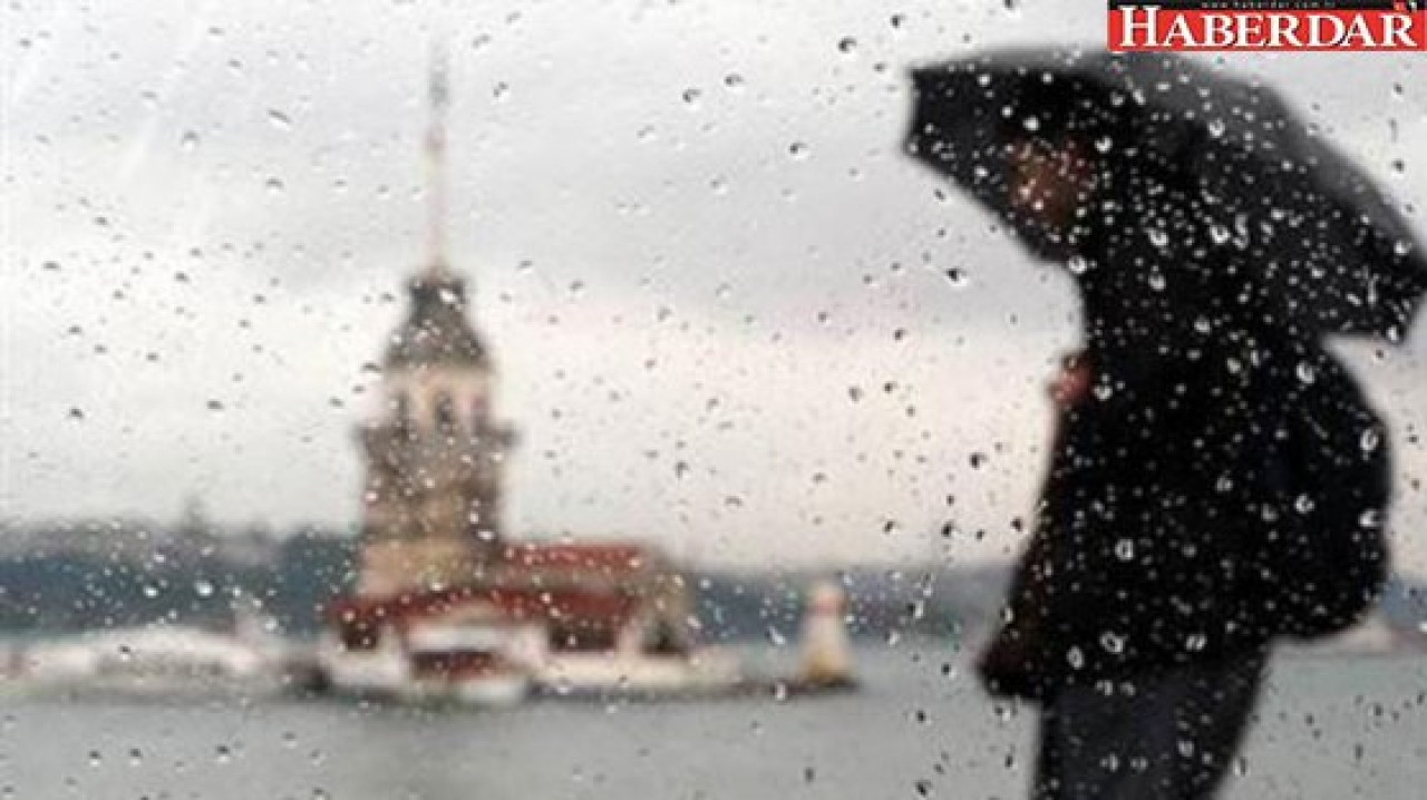 İstanbulda hafta sonu yağış var!