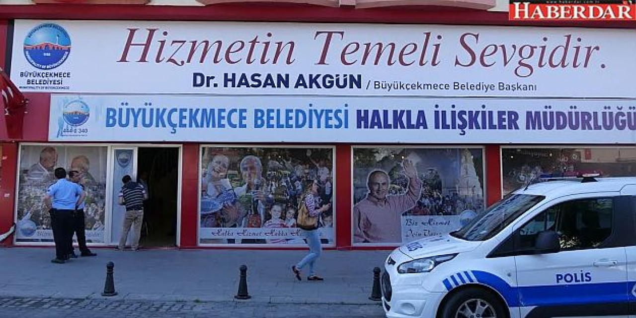 Büyükçekmece Belediyesi Halkla İlişkiler Müdürlüğü soyuldu