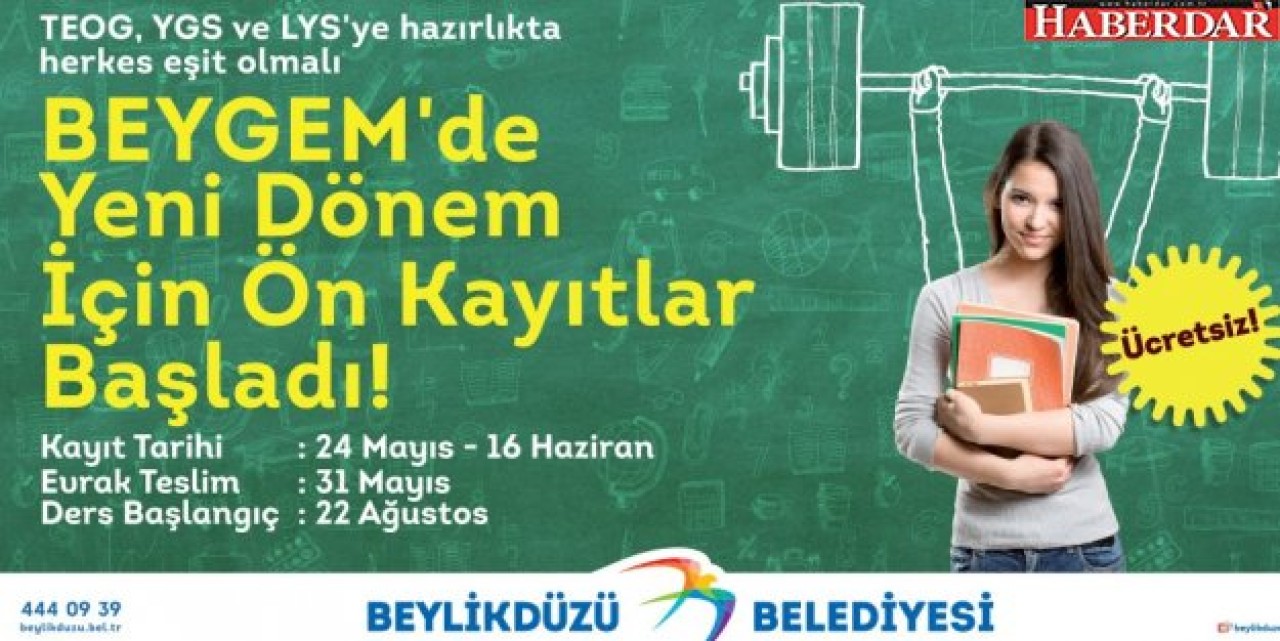 BEYLİKDÜZÜ’NDEN EĞİTİME TAM DESTEK