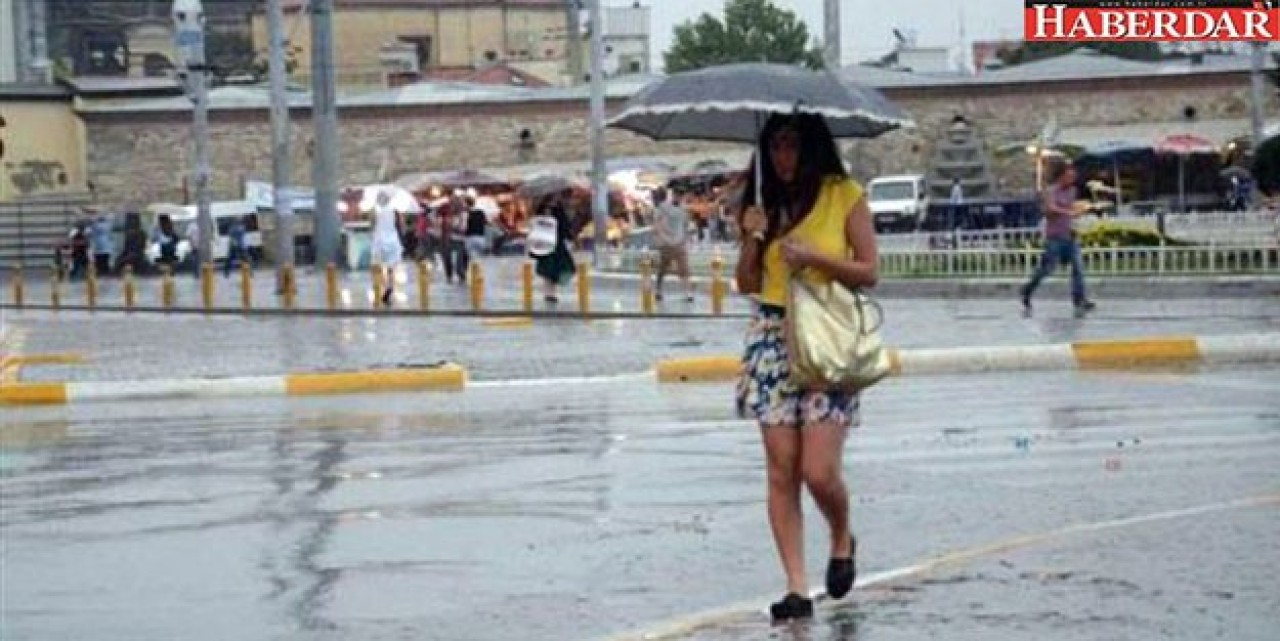 İstanbula &quot;Kuvvetli Yağış&quot; Uyarısı