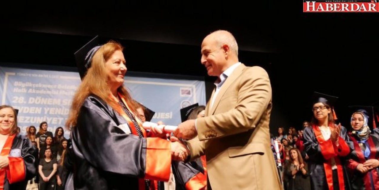 73 yaşındaki Bala azmetti üniversiteli oldu