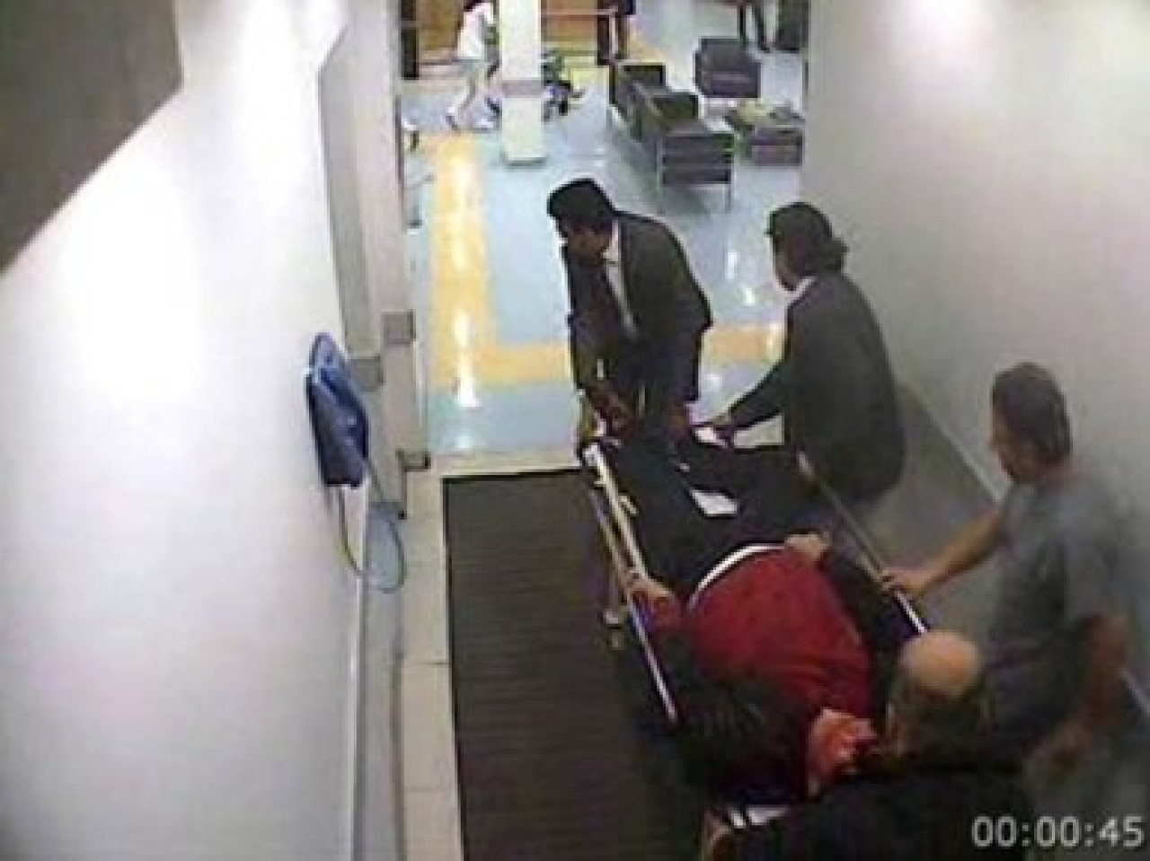 Vurulduktan sonraki ilk görüntüleri