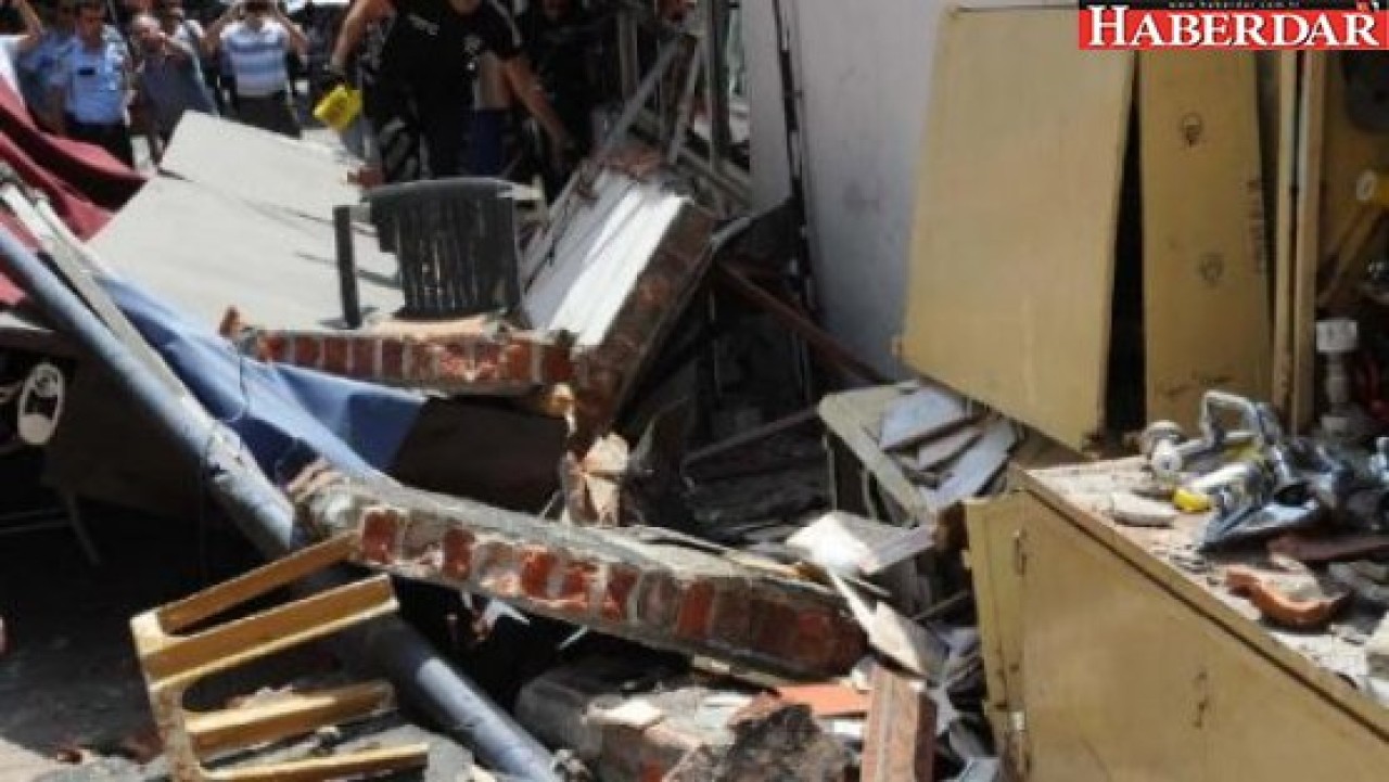 Beyoğlunda faciadan dönüldü