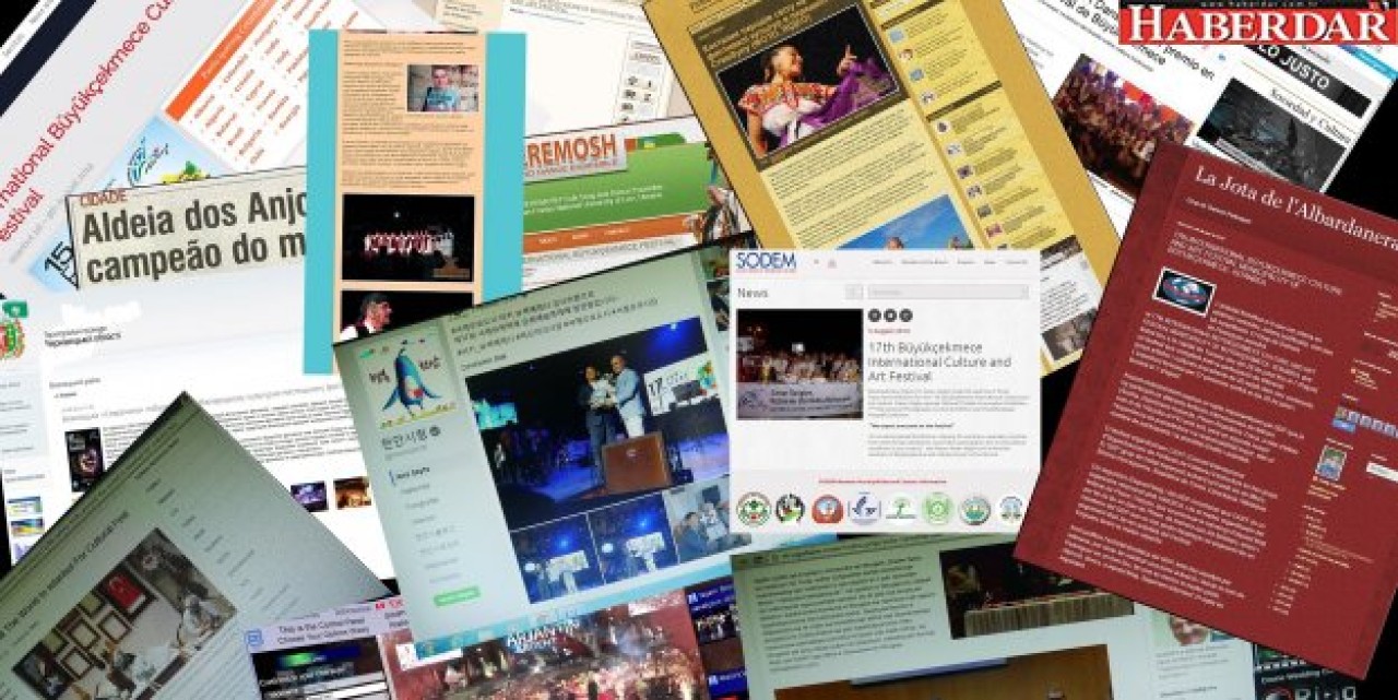 Festival Büyükçekmece dünya medyasında