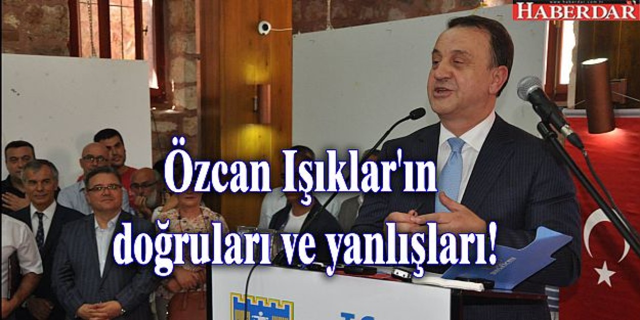 Özcan Işıkların doğruları ve yanlışları!