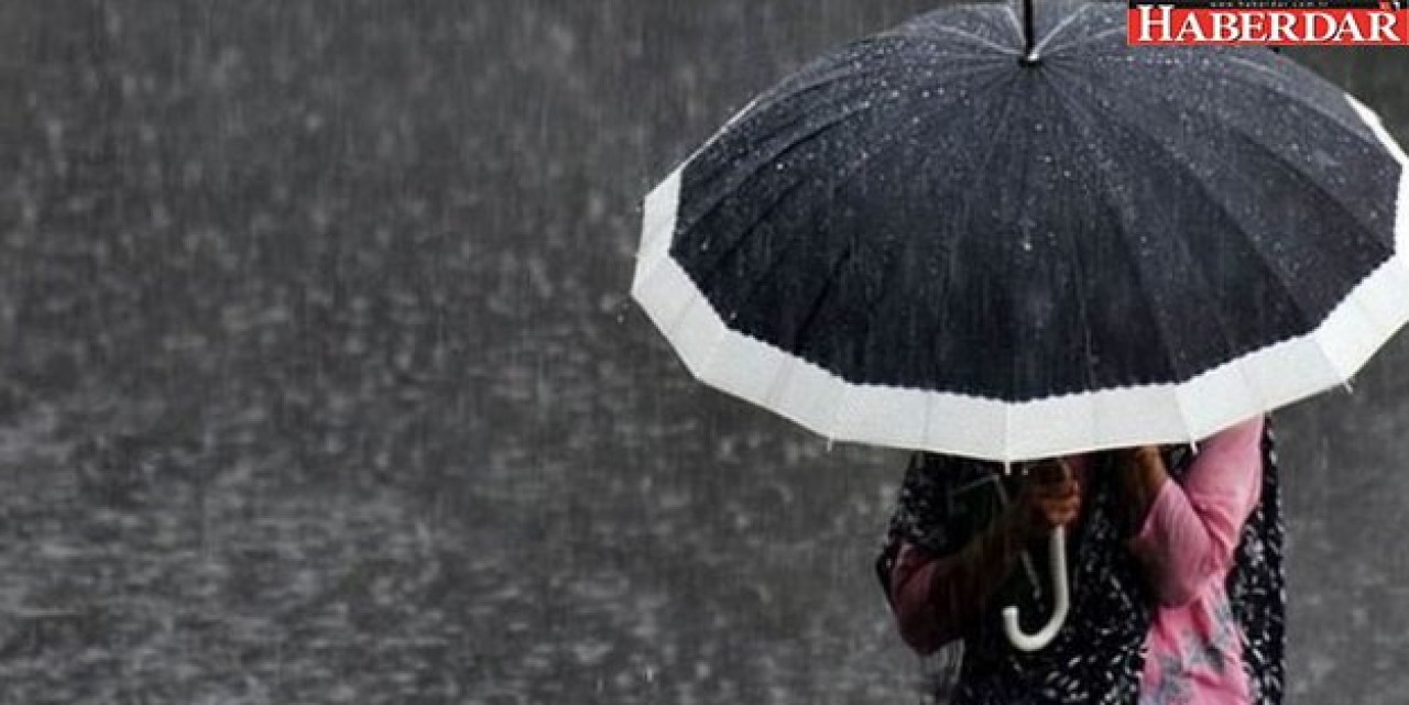 Meteorolojiden sağanak yağış uyarısı