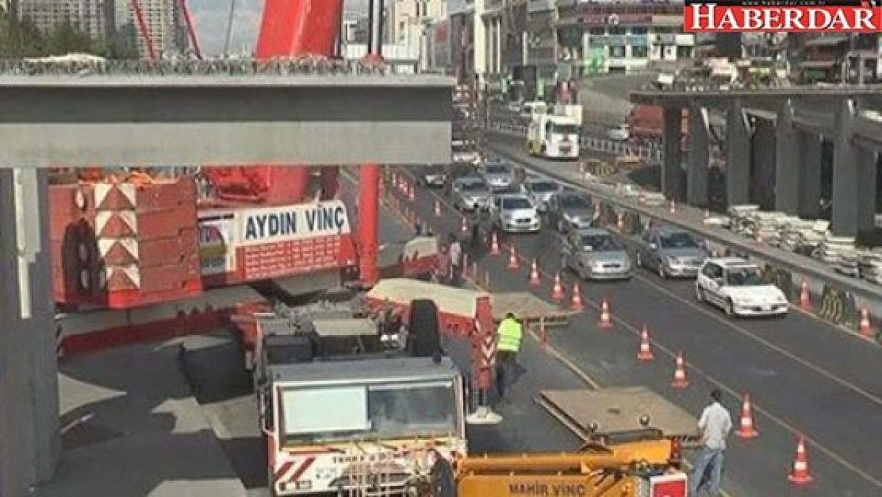 E-5de üst geçit yoğunluğu