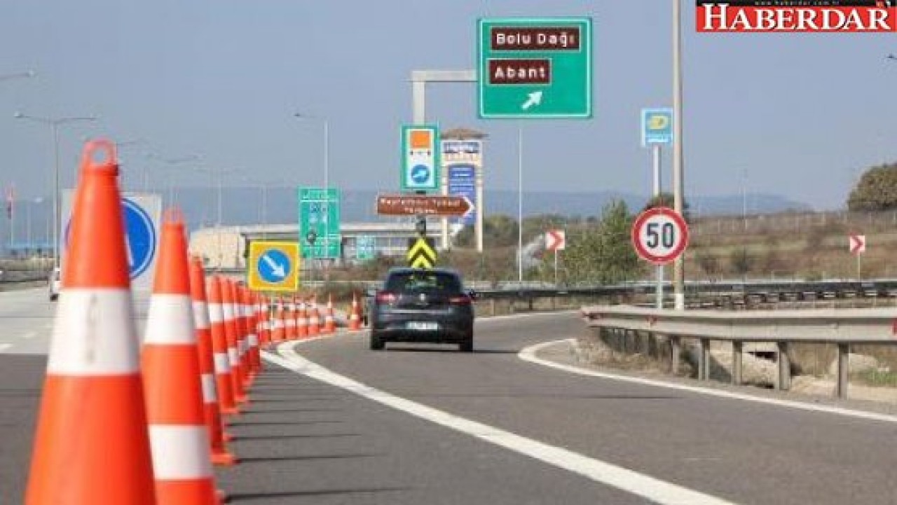 Bolu Dağı Tünelinin İstanbul yönü kapatıldı