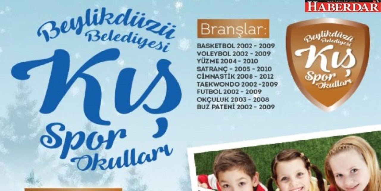 Beylikdüzü Belediyesi Kış Spor Okulları Başlıyor