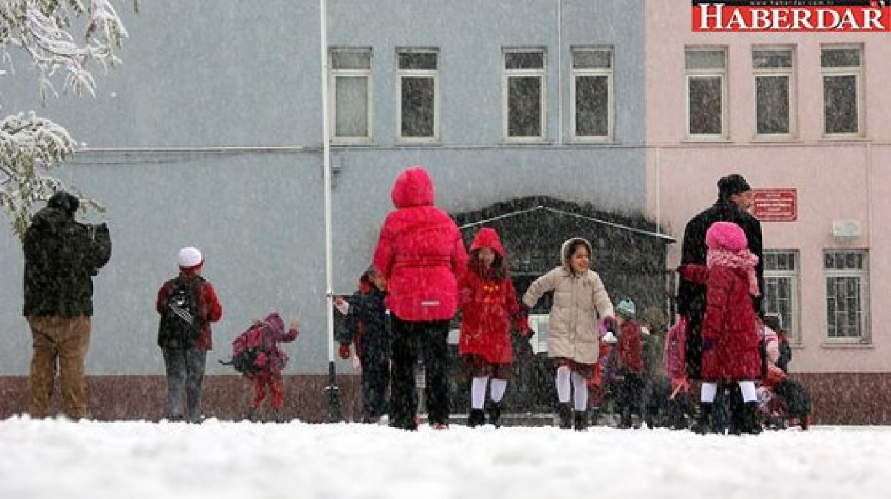 İstanbula kar geliyor (Okullar yarın tatil olacak mı?)