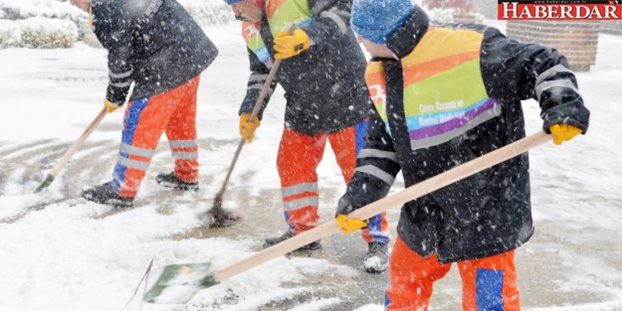 Beylikdüzü kara kışa hazır