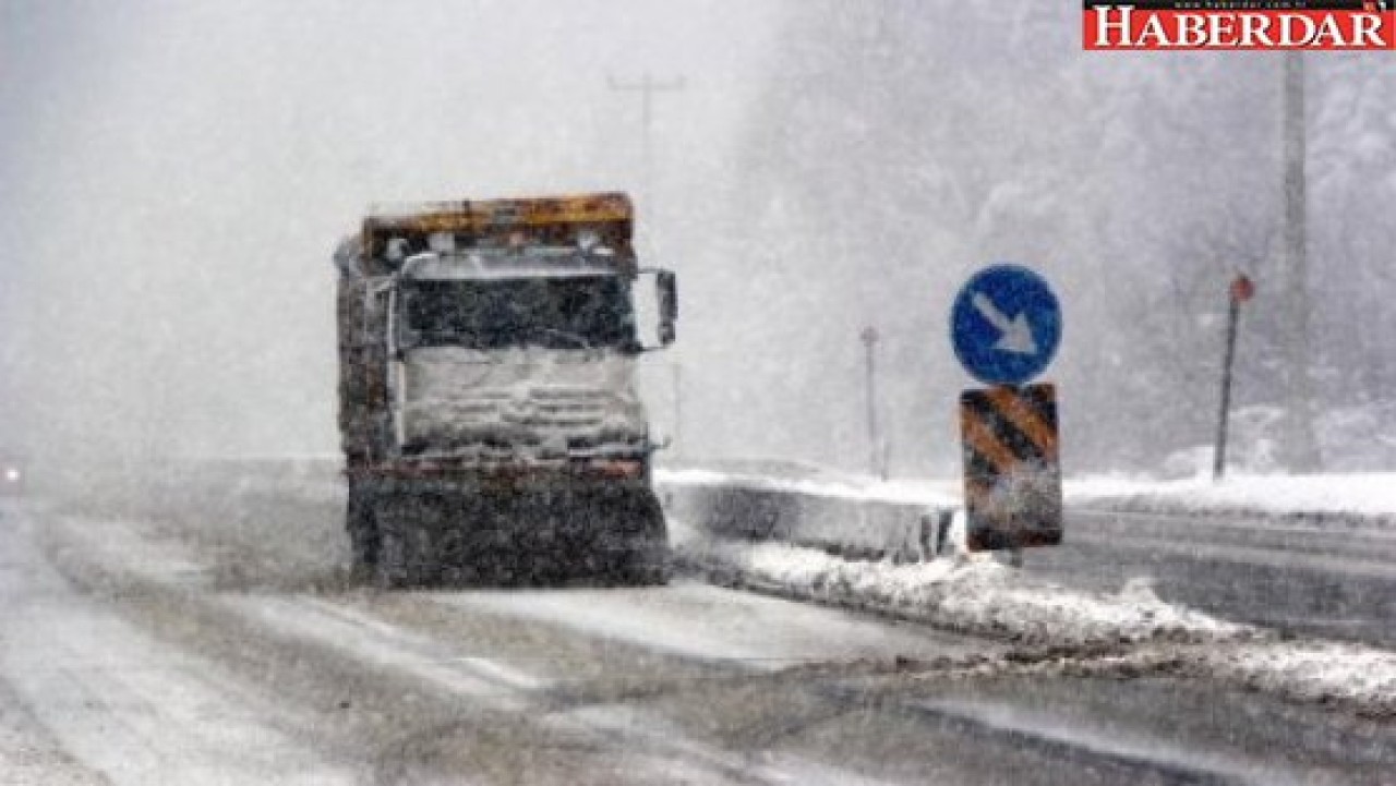 Sürücüler dikkat; Kar yağışı başladı