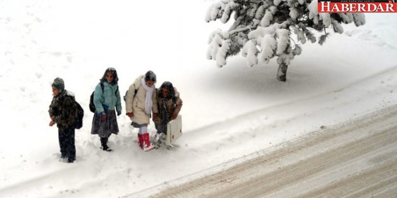 27 İlde Eğitime Kar Engeli