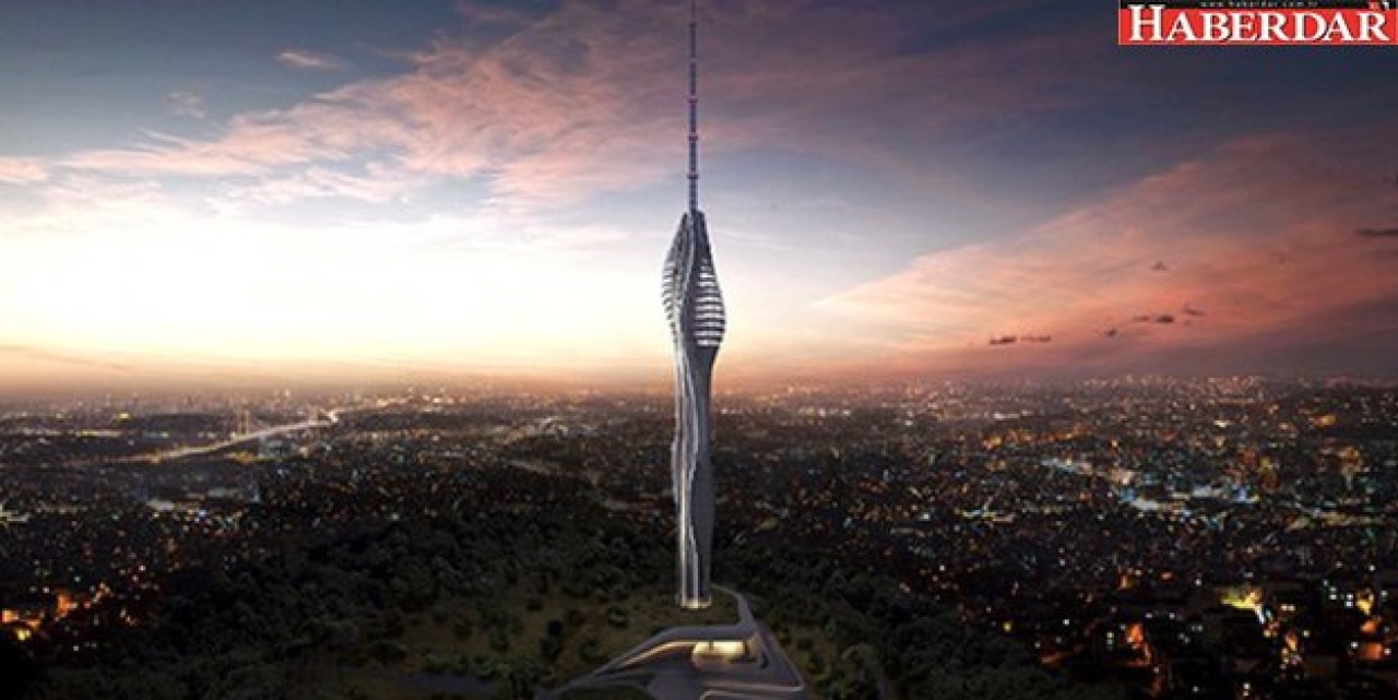 İstanbulun Siluetini Değiştirecek Kule Havadan Görüntülendi