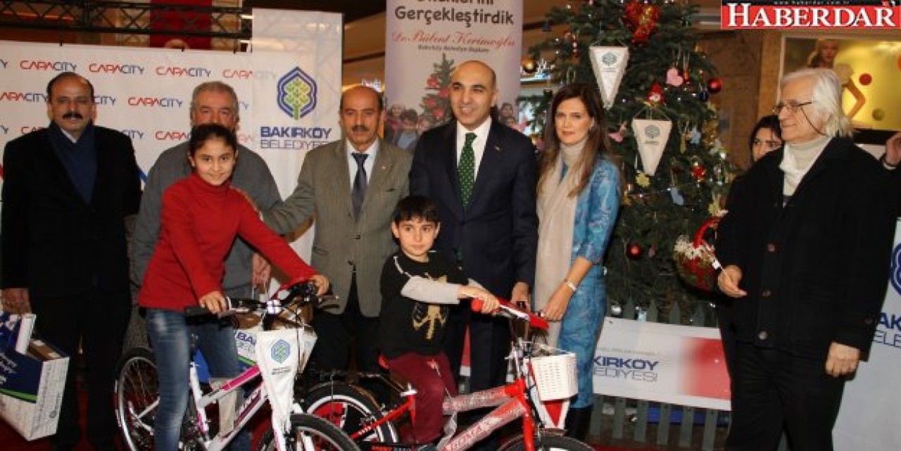 Bakırköylü çocuklar dileklerine kavuştu