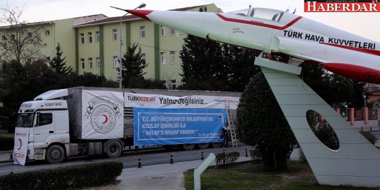 Büyükçekmeceden Halepe yardım eli
