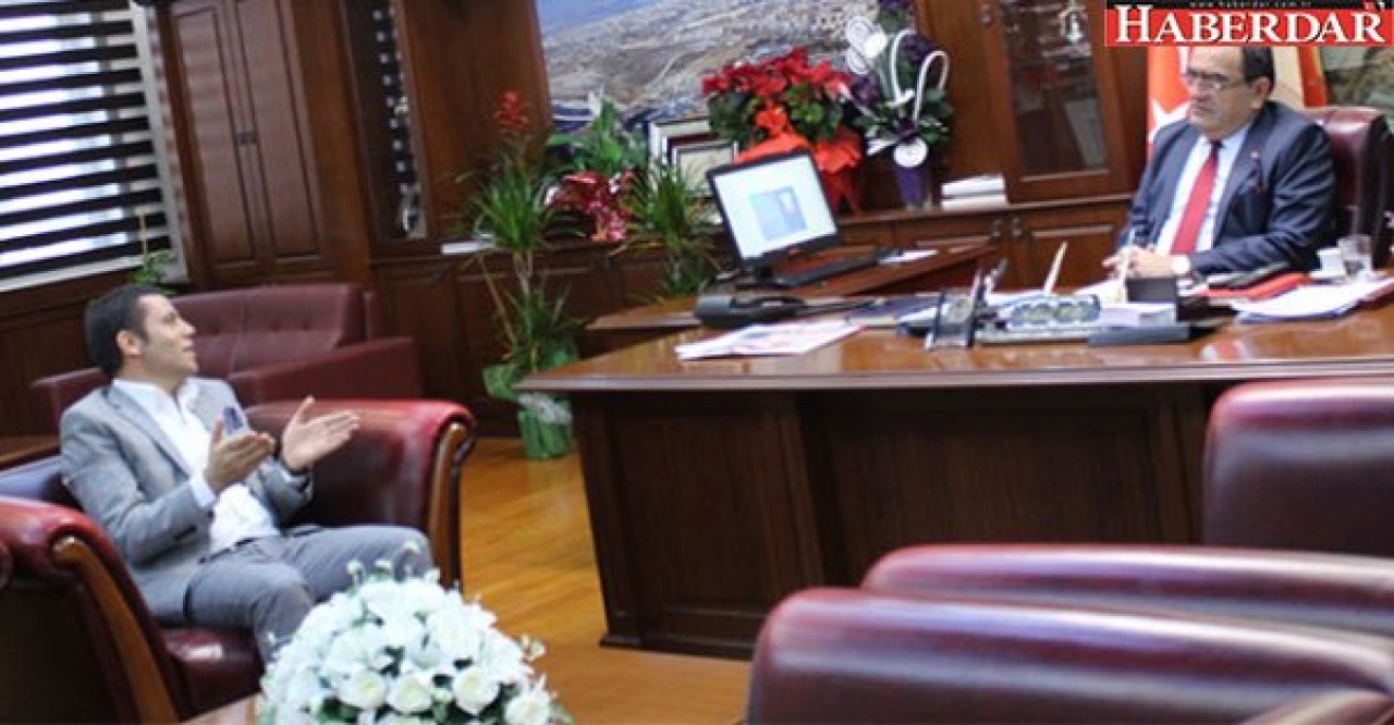 Beylikdüzünün yeni kaymakamı Mehmet Okura ziyaret