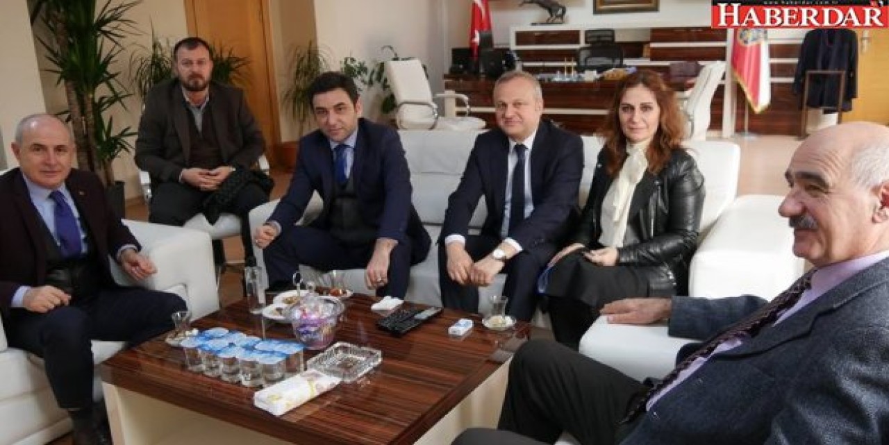 Akgün’den yeni atanan emniyet müdürü Yıldırım’a ziyaret