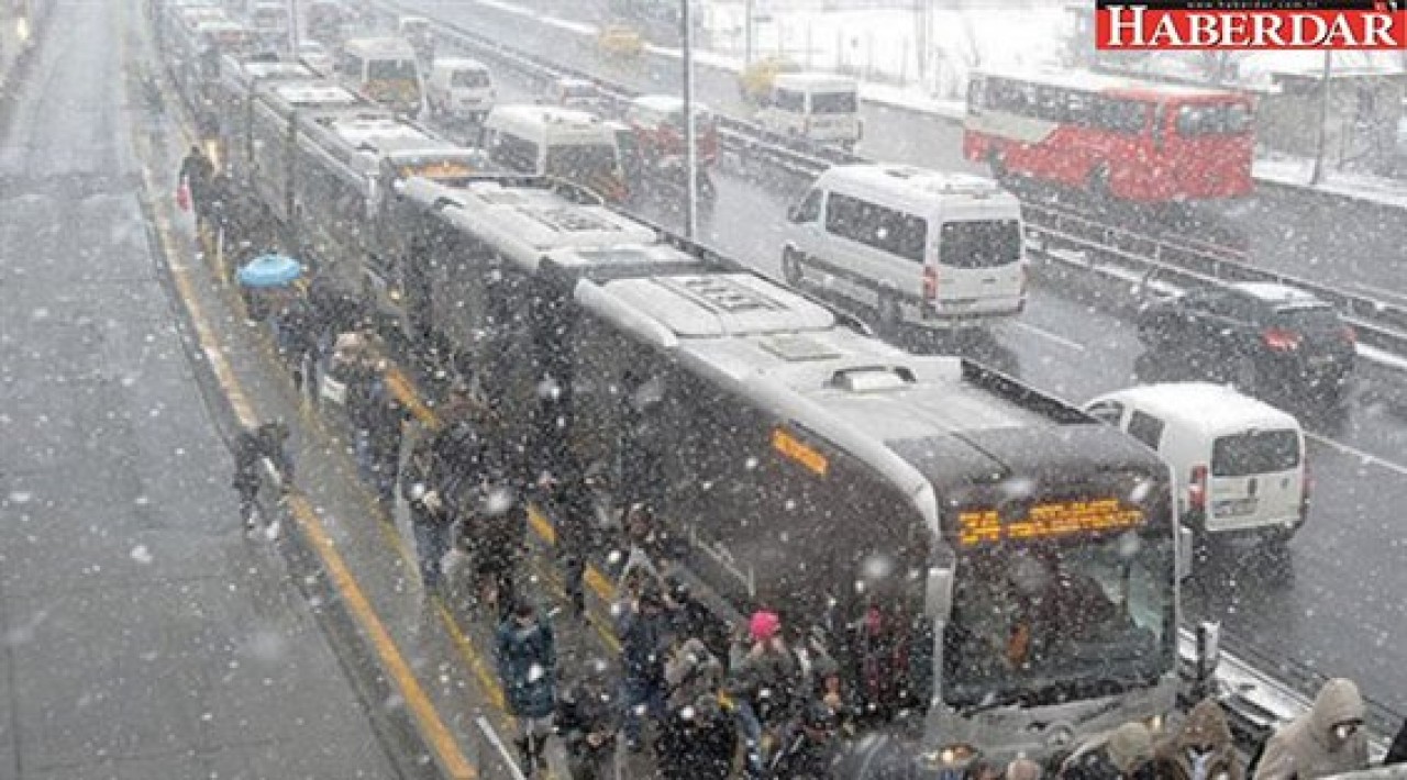 İstanbulda kar için tarih verildi